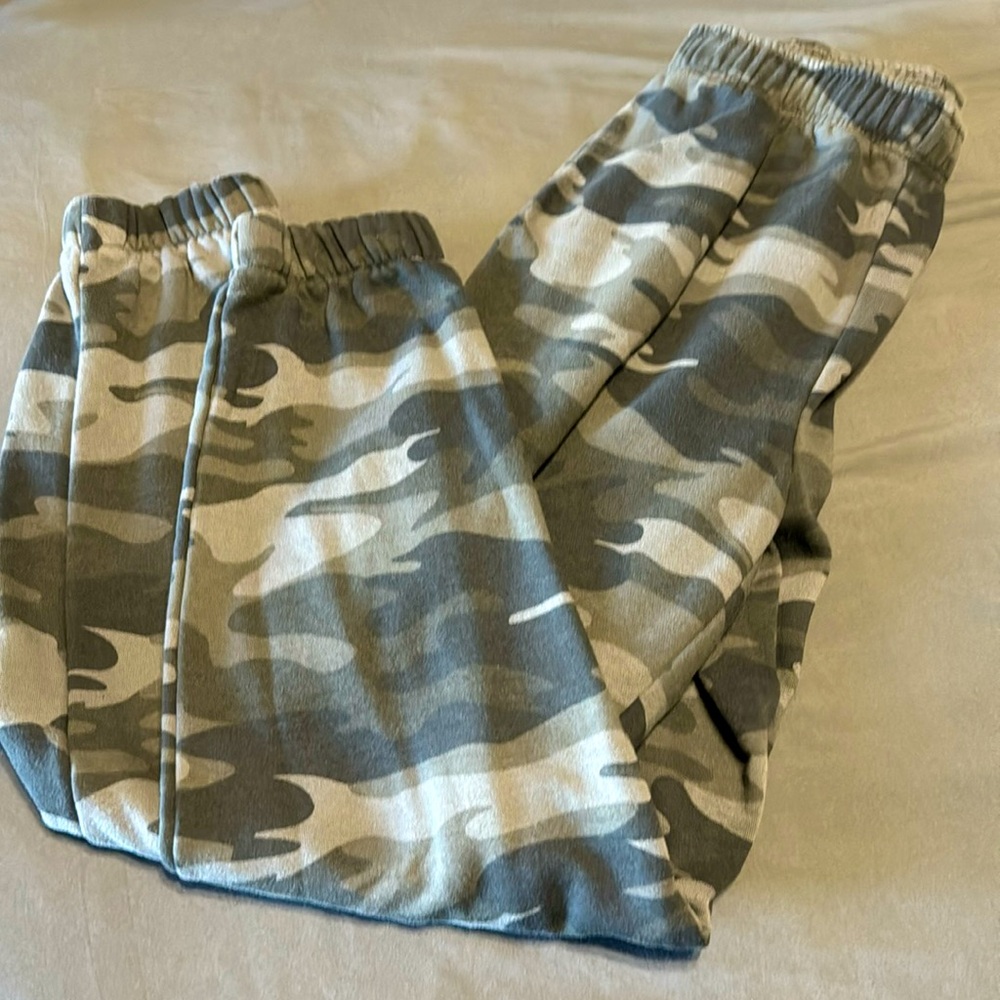 Camo sweatpants